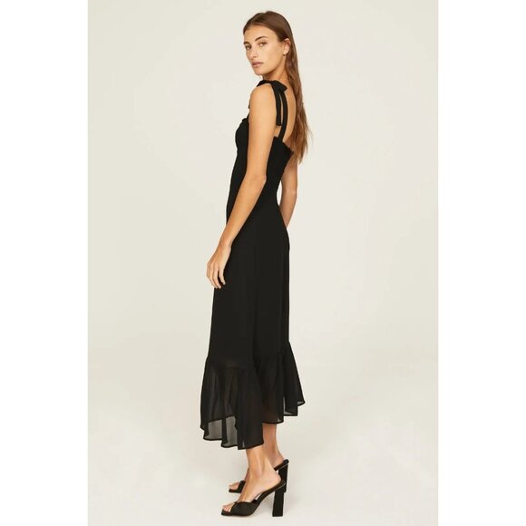 Reformation Nikita Dress in Black - Picture 2 of 10